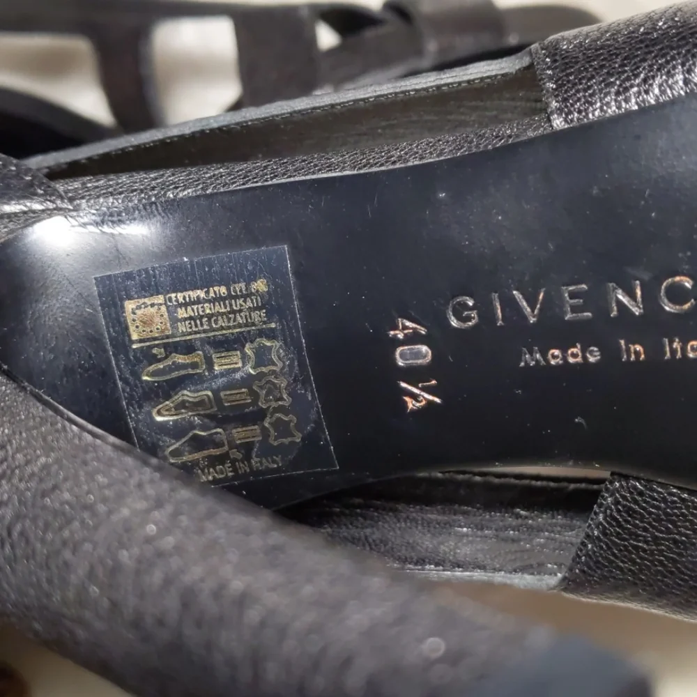 Givenchy Black Malabar Heel - Picture 12 of 14